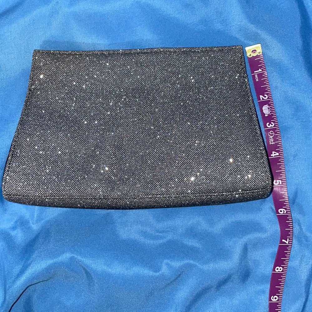 PRICE DROP!! Gray Sparkling Clutch. Lancôme. - Picture 3 of 4